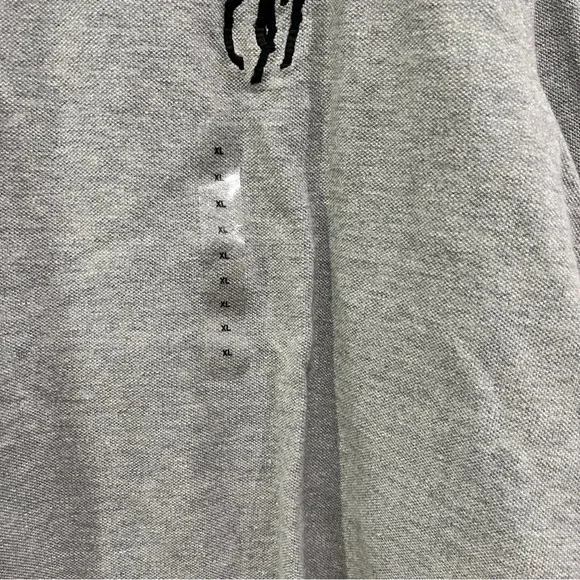 Polo Ralph Lauren Sz XL Shirt big pony chief keef y2k swag drill rugby grey NWT - Picture 5 of 8
